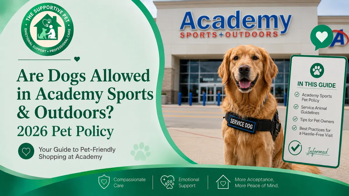 Are Dogs Allowed in Academy Sports & Outdoors? 2026 Pet Policy