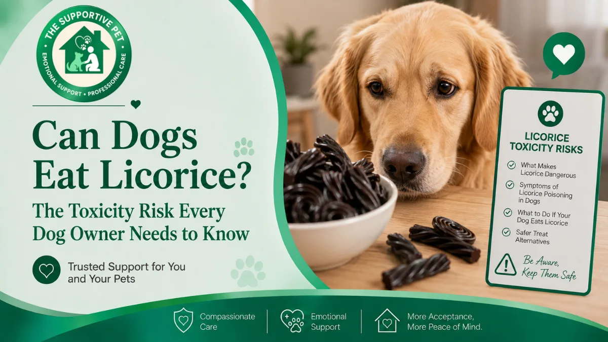 Can Dogs Eat Licorice? The Toxicity Risk Every Dog Owner Needs to Know