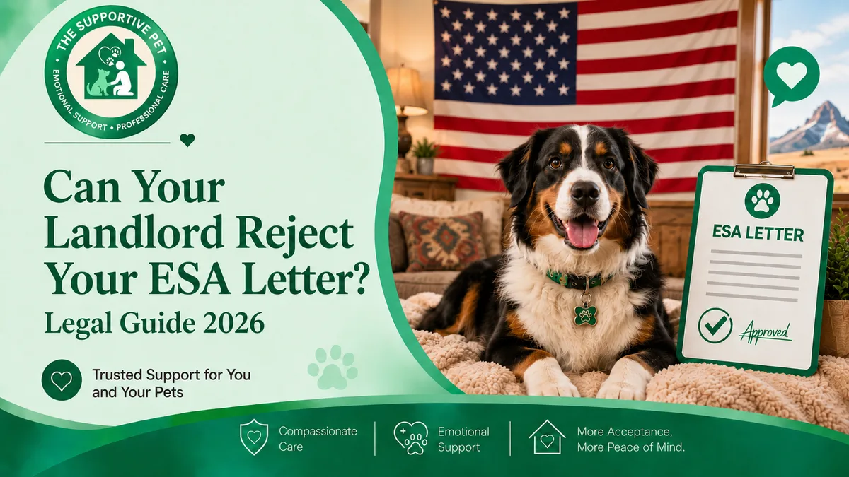 Can Your Landlord Reject Your ESA Letter? Legal Guide 2026