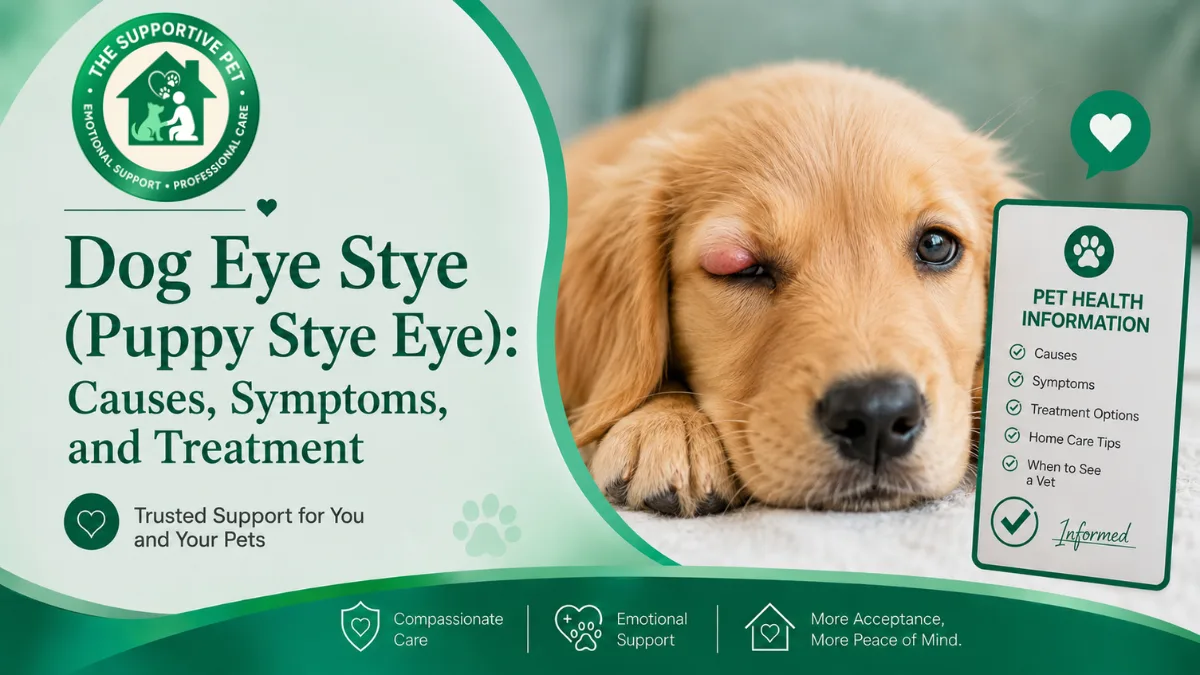Dog Eye Stye (Puppy Stye Eye): Causes, Symptoms, and Treatment