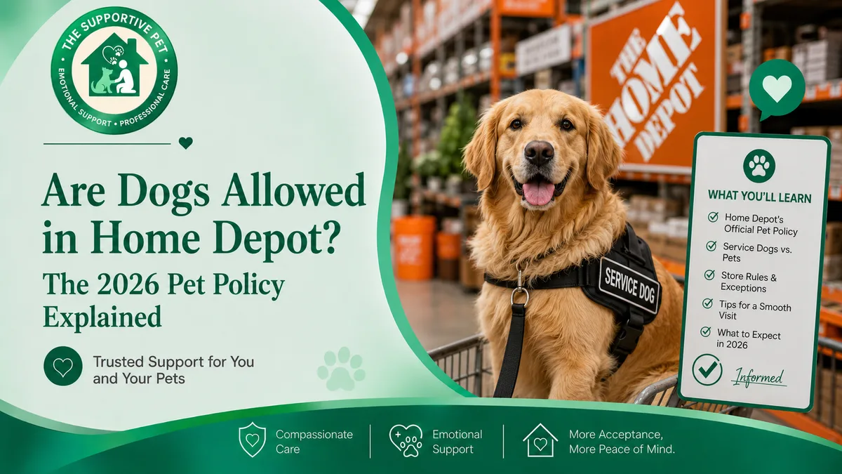 Are Dogs Allowed in Home Depot? The 2026 Pet Policy Explained