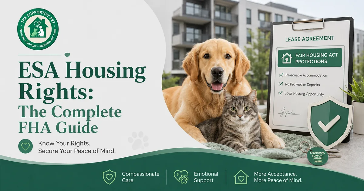 ESA Housing Rights: The Complete FHA Guide