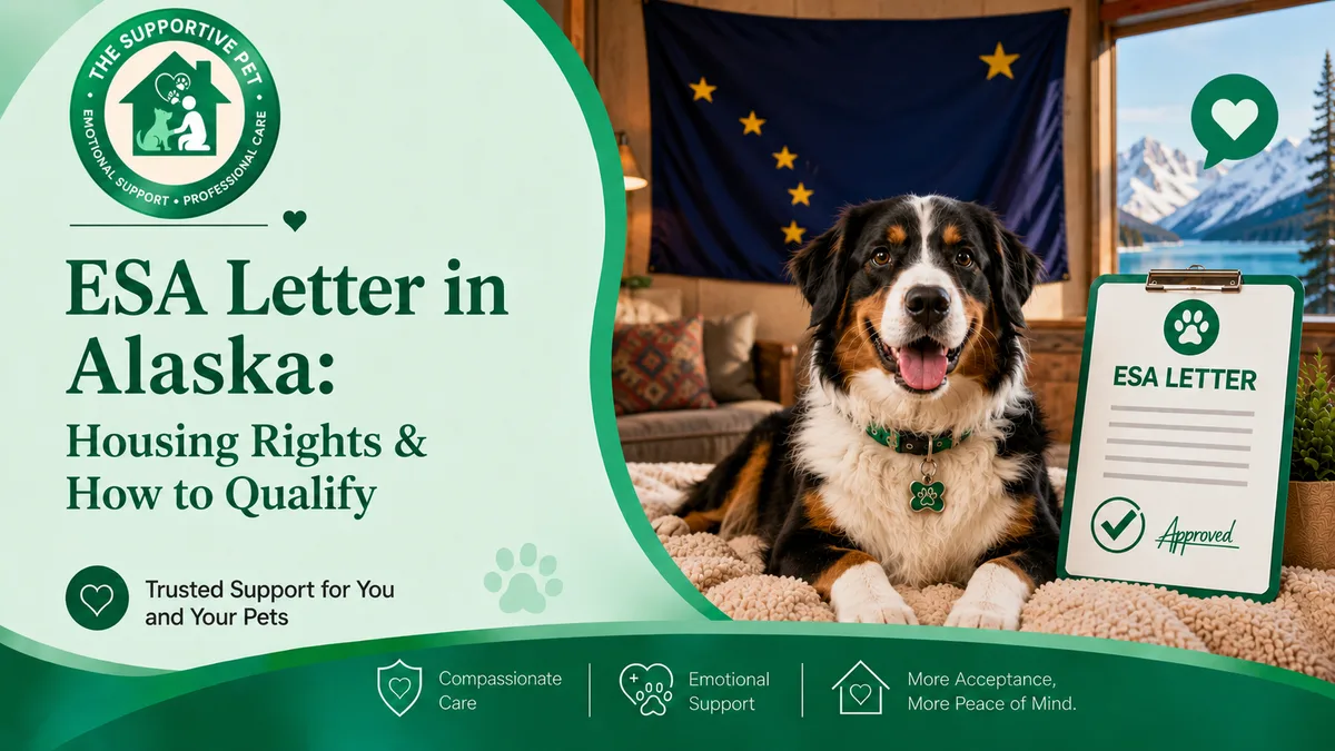 ESA Letter in Alaska: Housing Rights & How to Qualify
