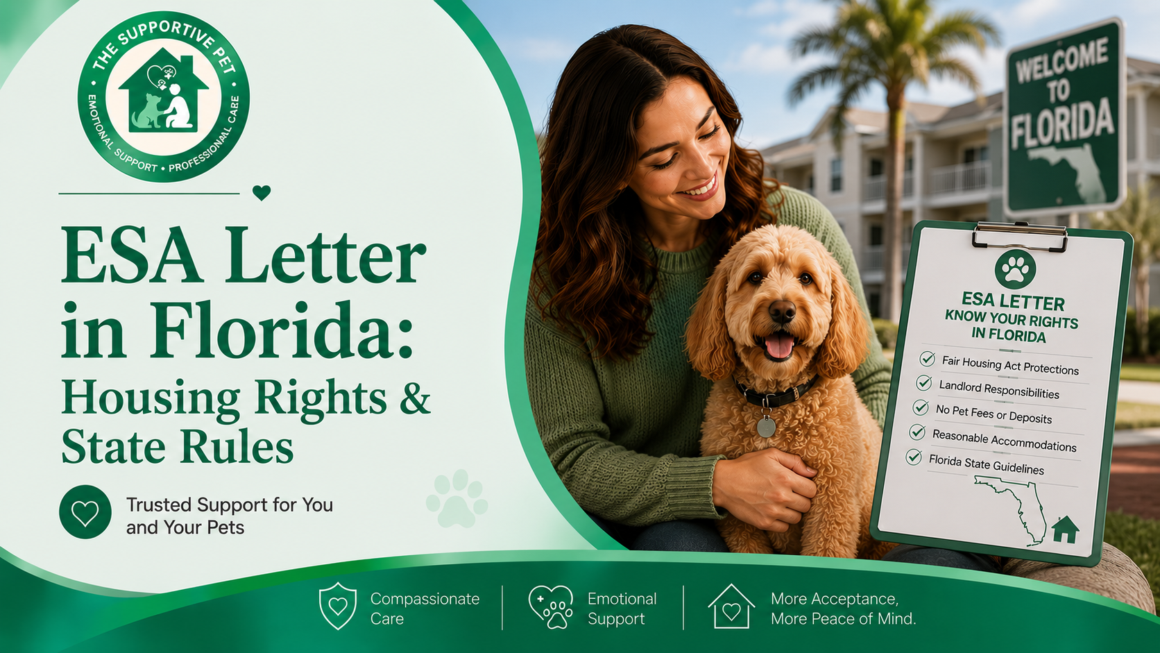 ESA Letter in Florida: Housing Rights & State Rules
