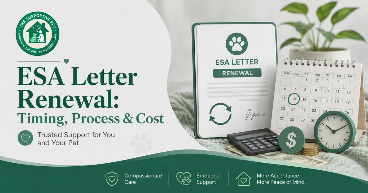 ESA Letter Renewal: Timing, Process & Cost
